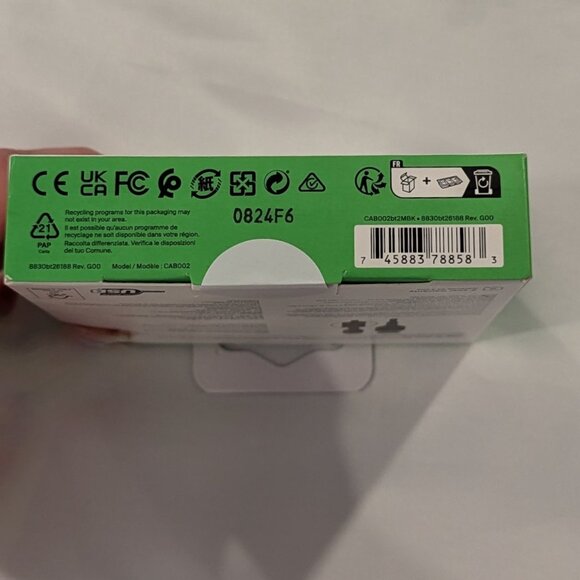 NWT Belkin "BoostCharge" Braided USB-C to USB-A Cable (2m / 6.6 feet, Black) - Picture 6 of 10